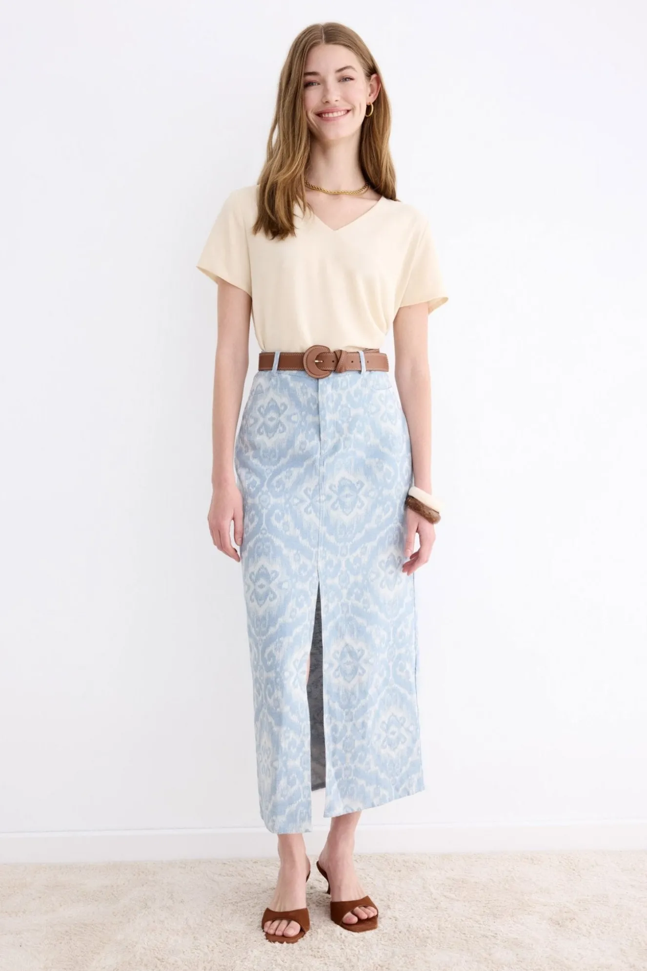 CALA Beige Blouse