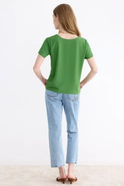 CALA Green Forest Blouse
