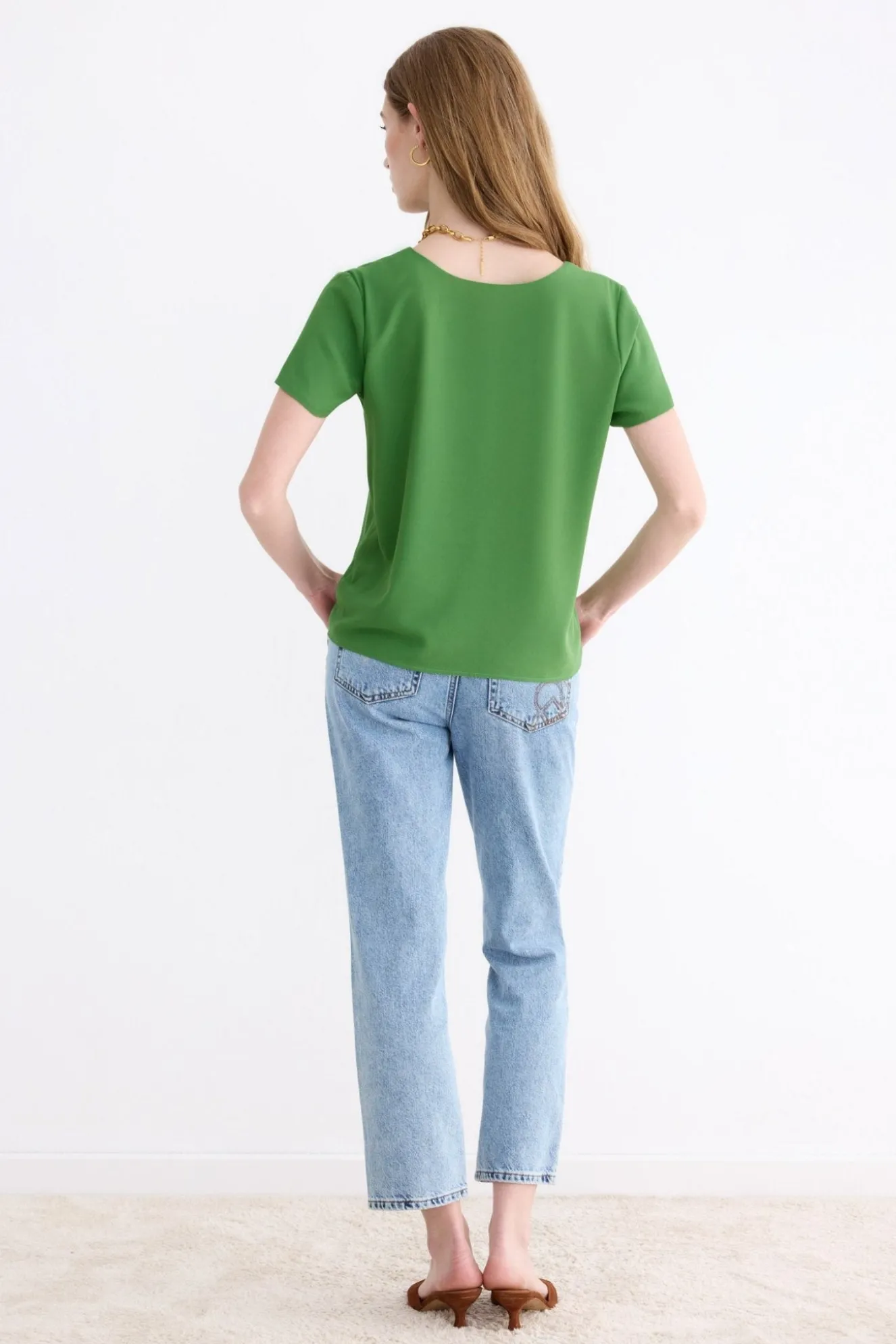 CALA Green Forest Blouse