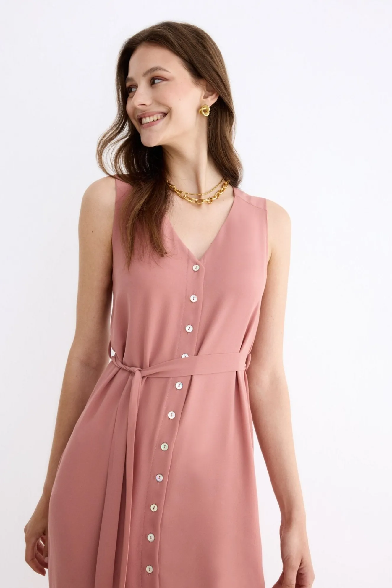 CALIMA Nude Dress