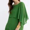 Camellia Forest Green Blouse