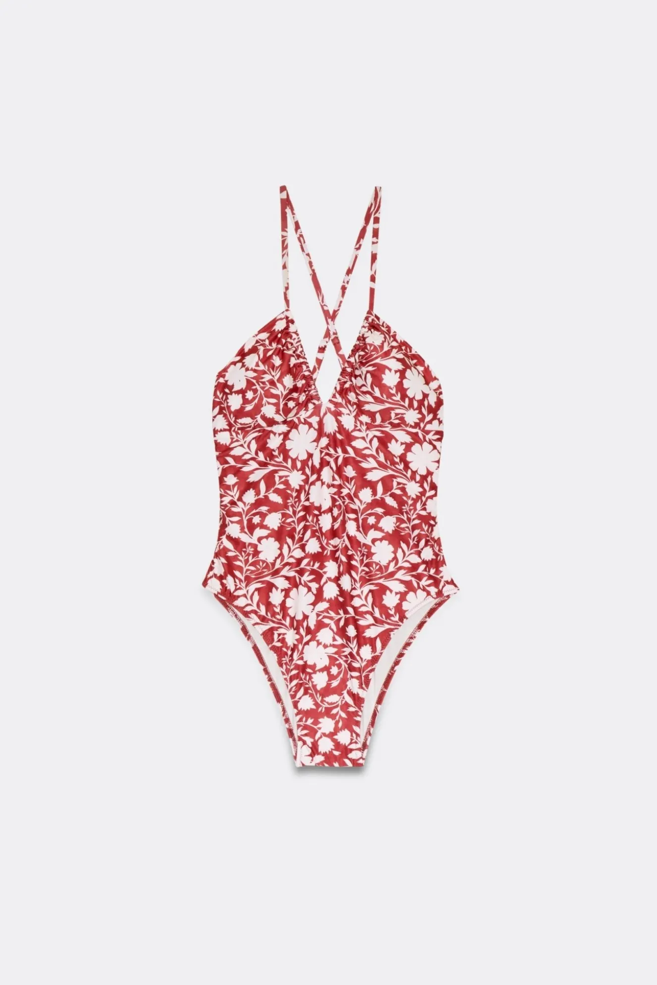 CANCUN Print Burnt Swimsuit