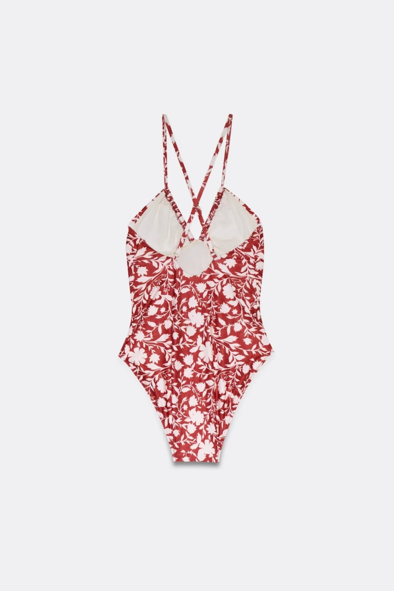 CANCUN Print Burnt Swimsuit