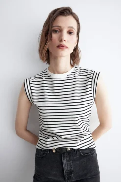 CAPRI Stripes Blue T-shirt