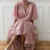 CARISSA Nude Blouse