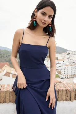 CASSIA Navy Dress