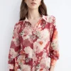 CHANTAL Print Rose Blouse