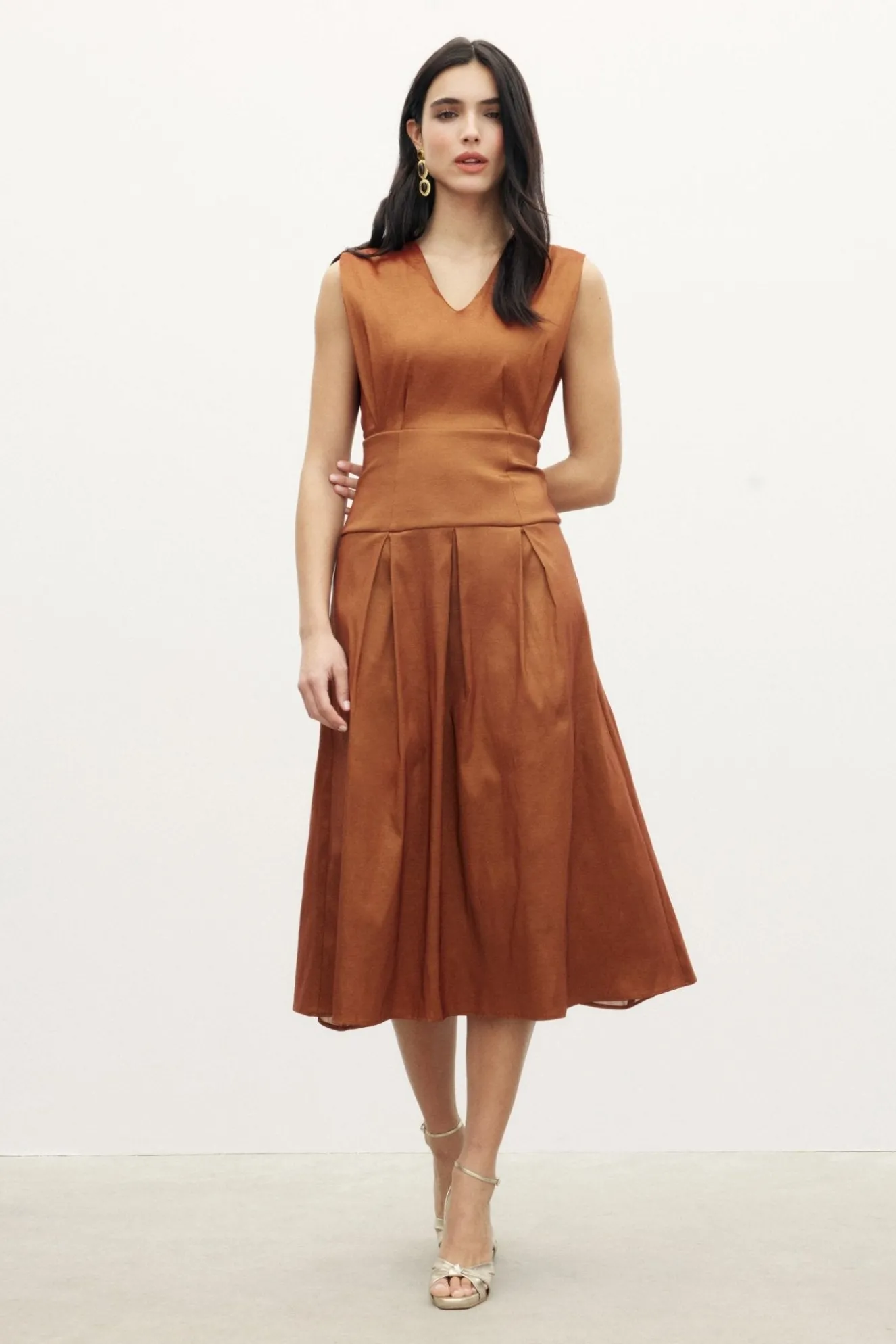 COPPOLA Bronze Dress