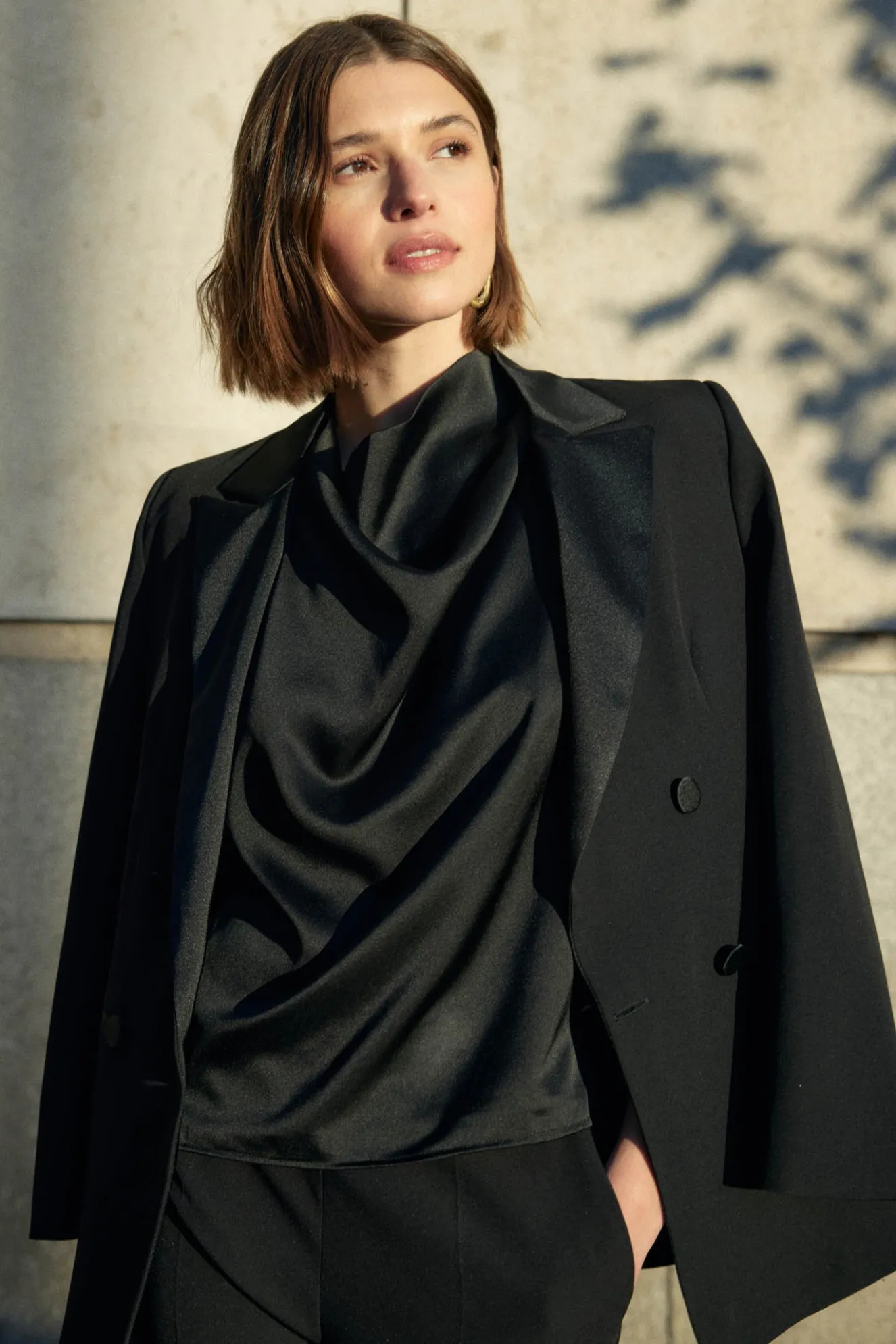 COSMPOLITAN Blazer Black