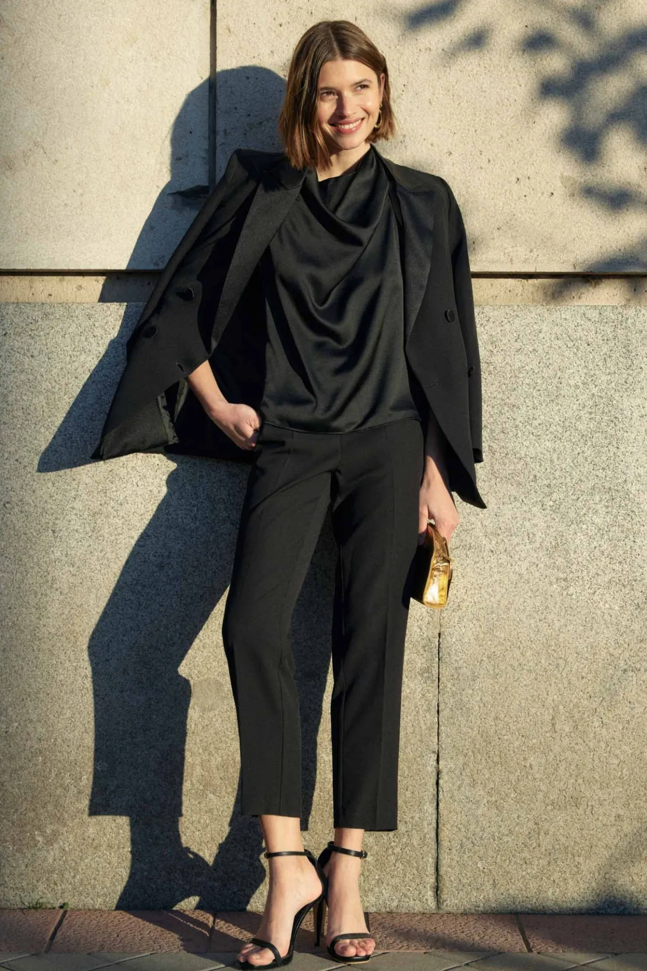 COSMPOLITAN Blazer Black