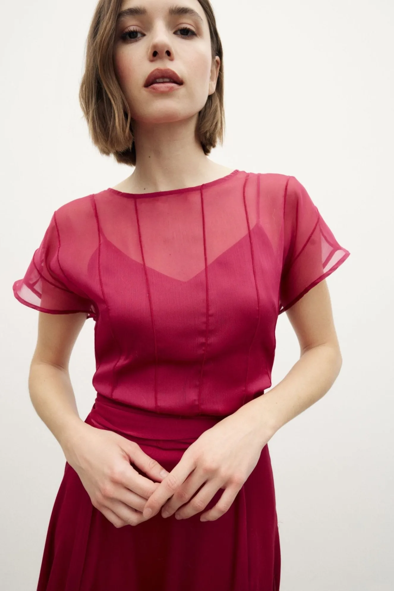 DAIANA Cherry Blouse