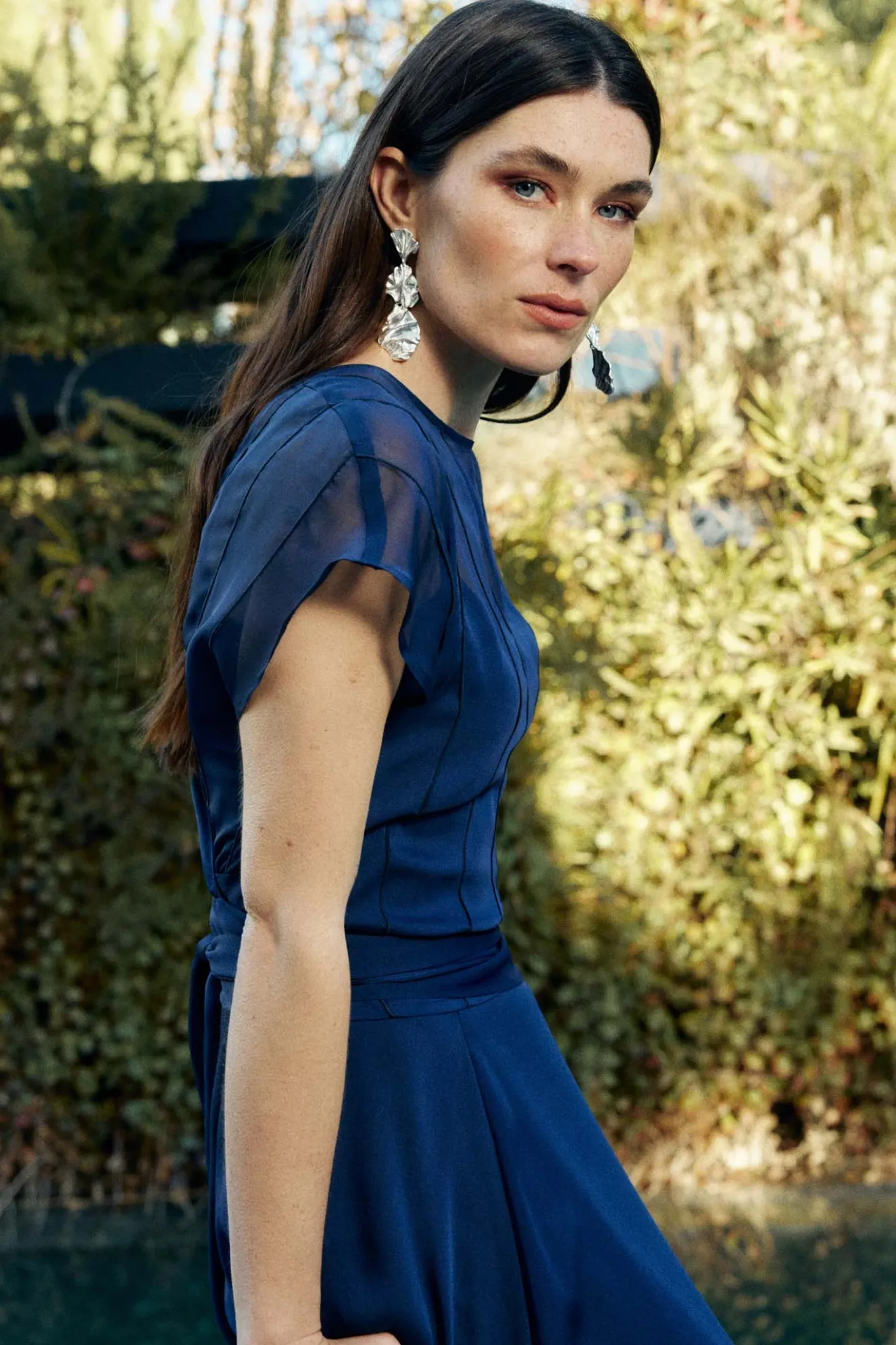 DAIANA Navy Blouse