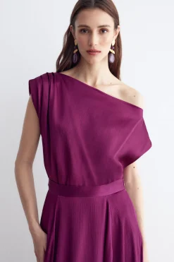DARYA Grape Blouse