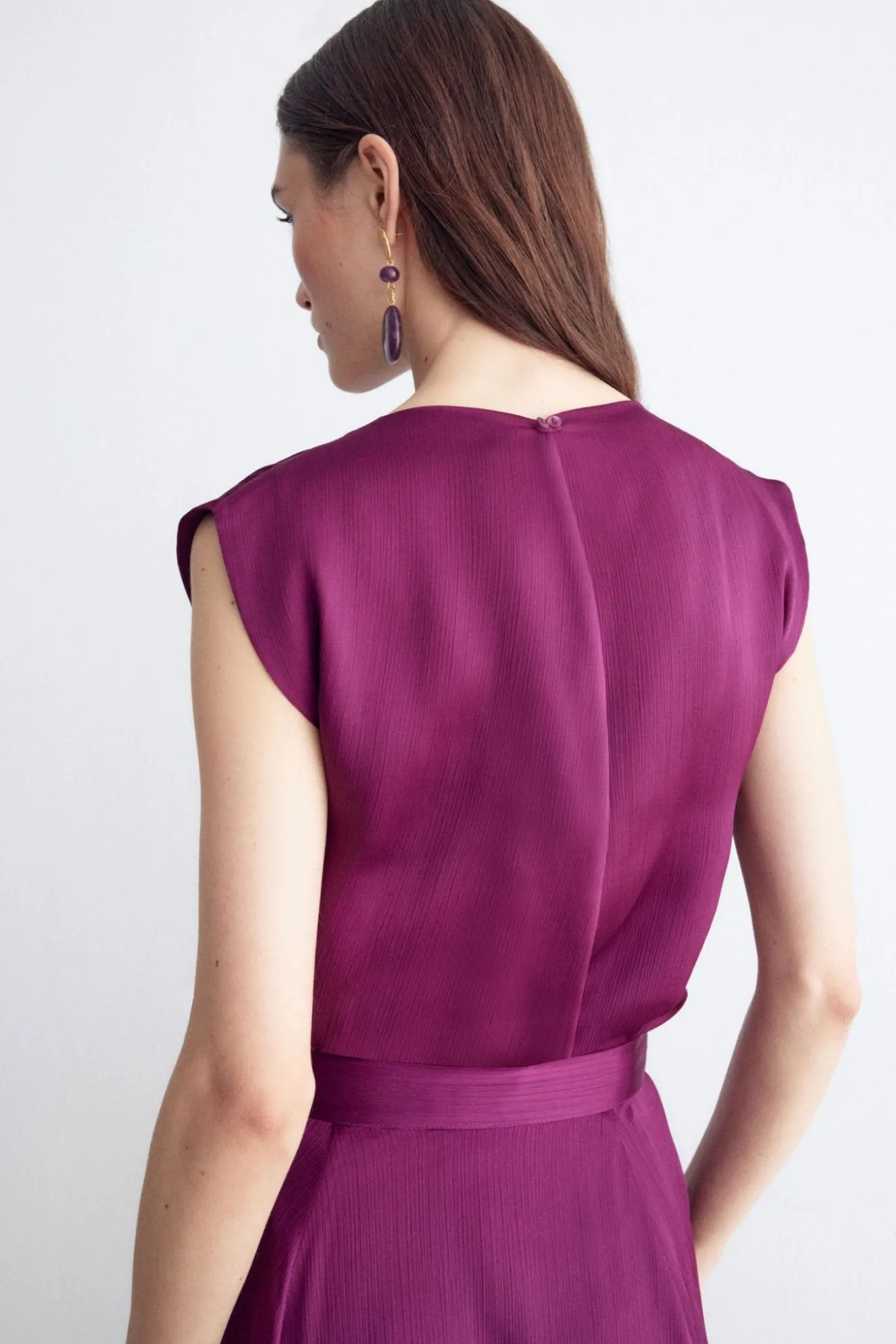 DARYA Grape Blouse