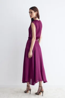 DARYA Grape Blouse