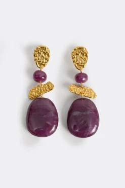 DELIA Earrings Grape