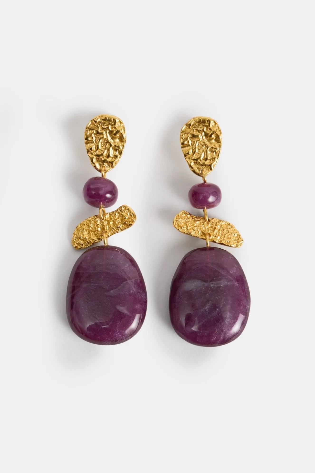 DELIA Earrings Grape