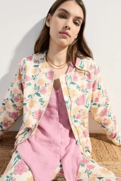 Detachable CARNABY Floral Print Jacket