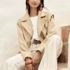 Detachable RENNES Beige Jacket