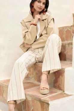 Detachable RENNES Beige Jacket
