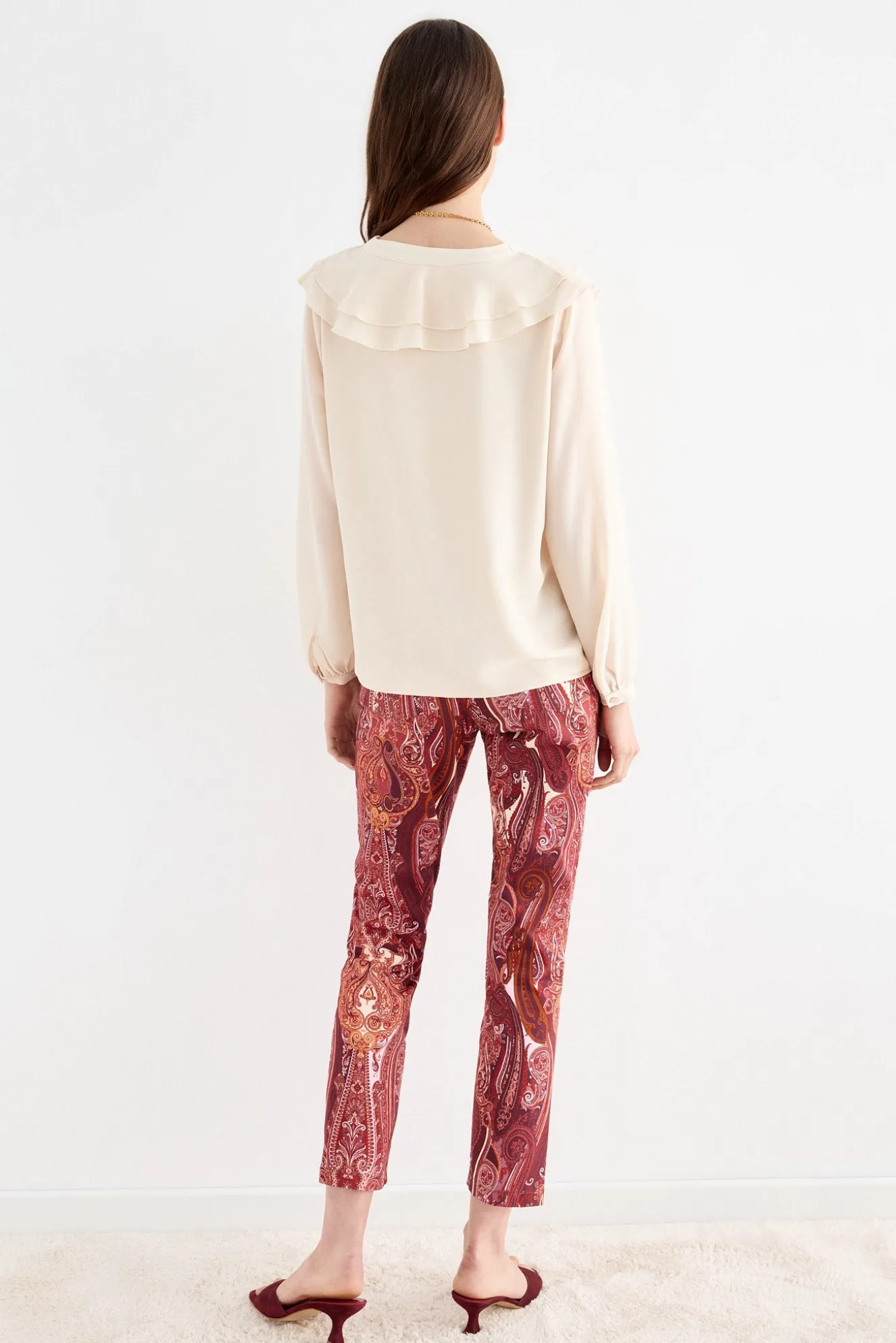 DORIA Beige Blouse