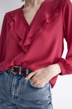DORIA Cherry Blouse