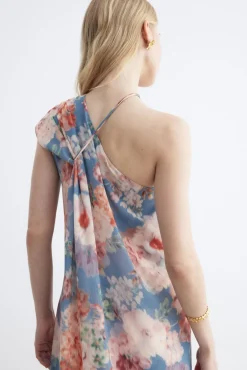 ELLEN Print sky dress