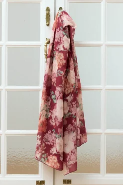 ERIN Print Rose Scarf