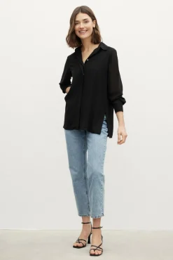 ESENCIA Blouse Black