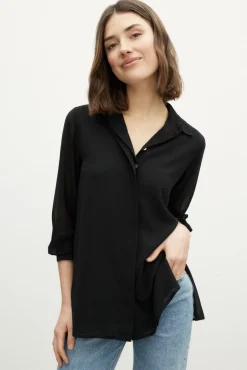 ESENCIA Blouse Black