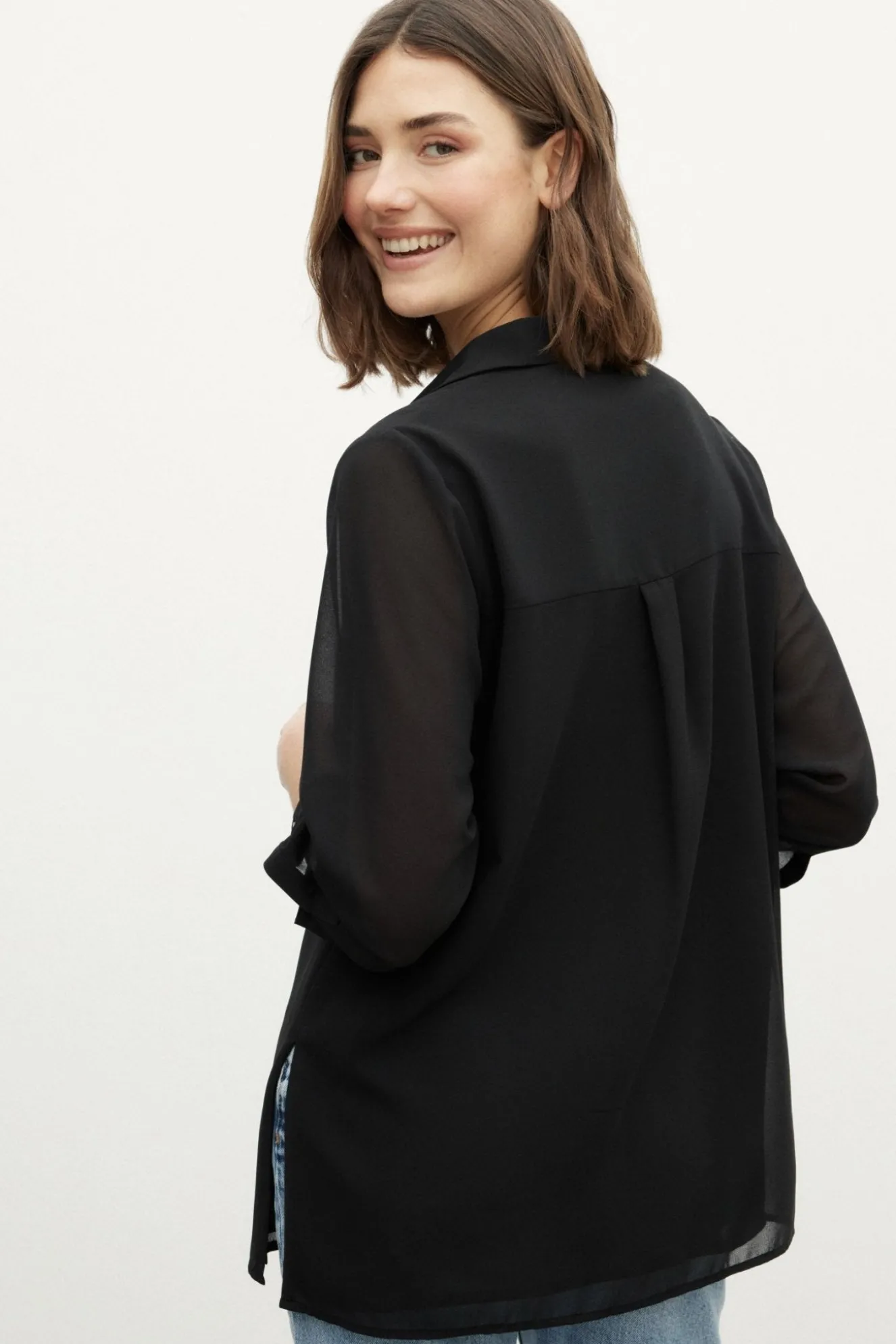 ESENCIA Blouse Black