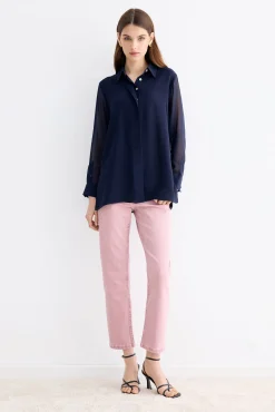 ESENCIA Blouse Blue