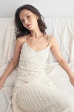 FABULITA Beige Dress