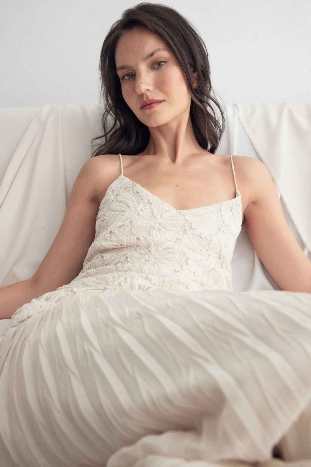 FABULITA Beige Dress