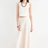 FELIPA White Skirt
