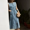 FLAVIA Blue Dress