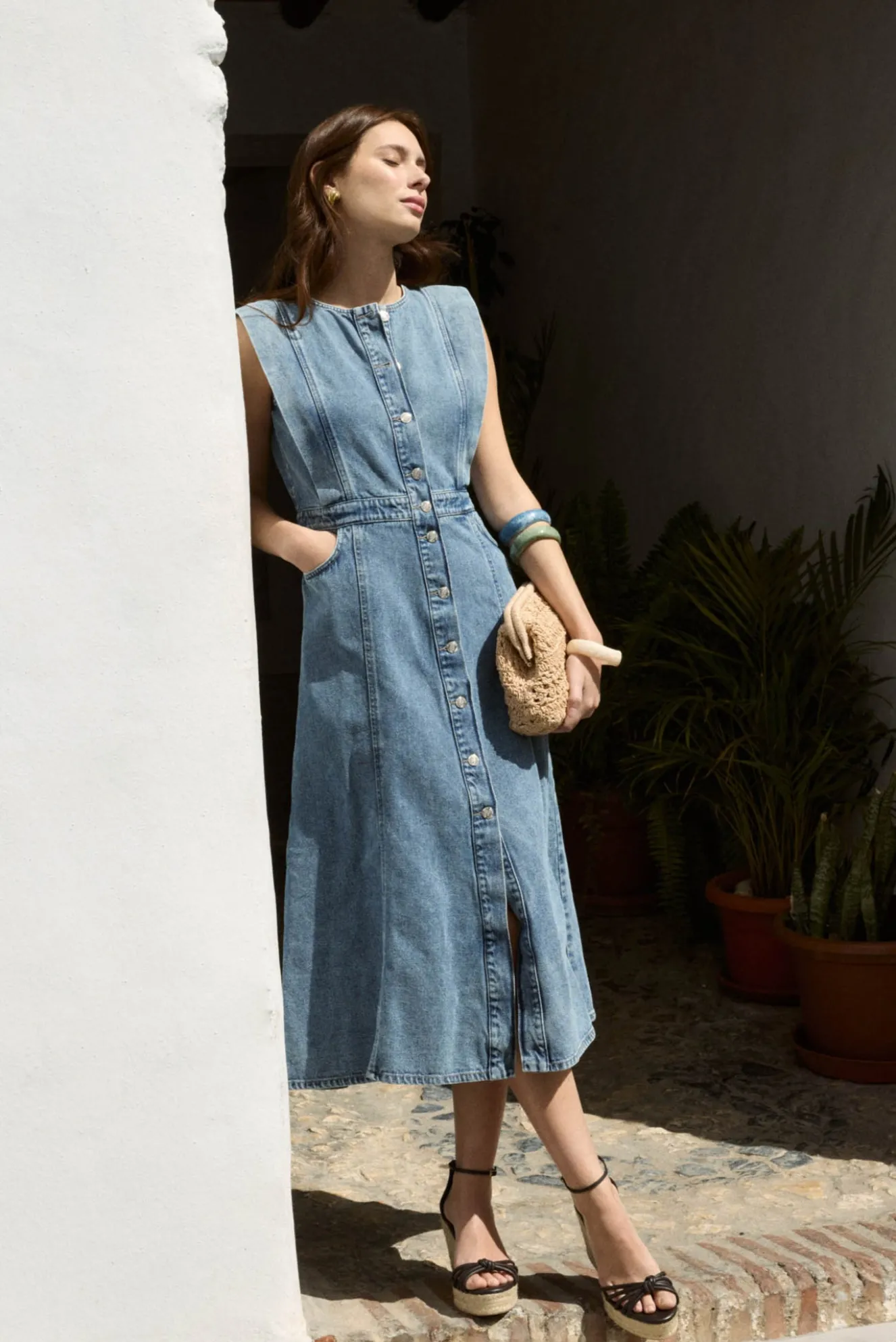 FLAVIA Blue Dress
