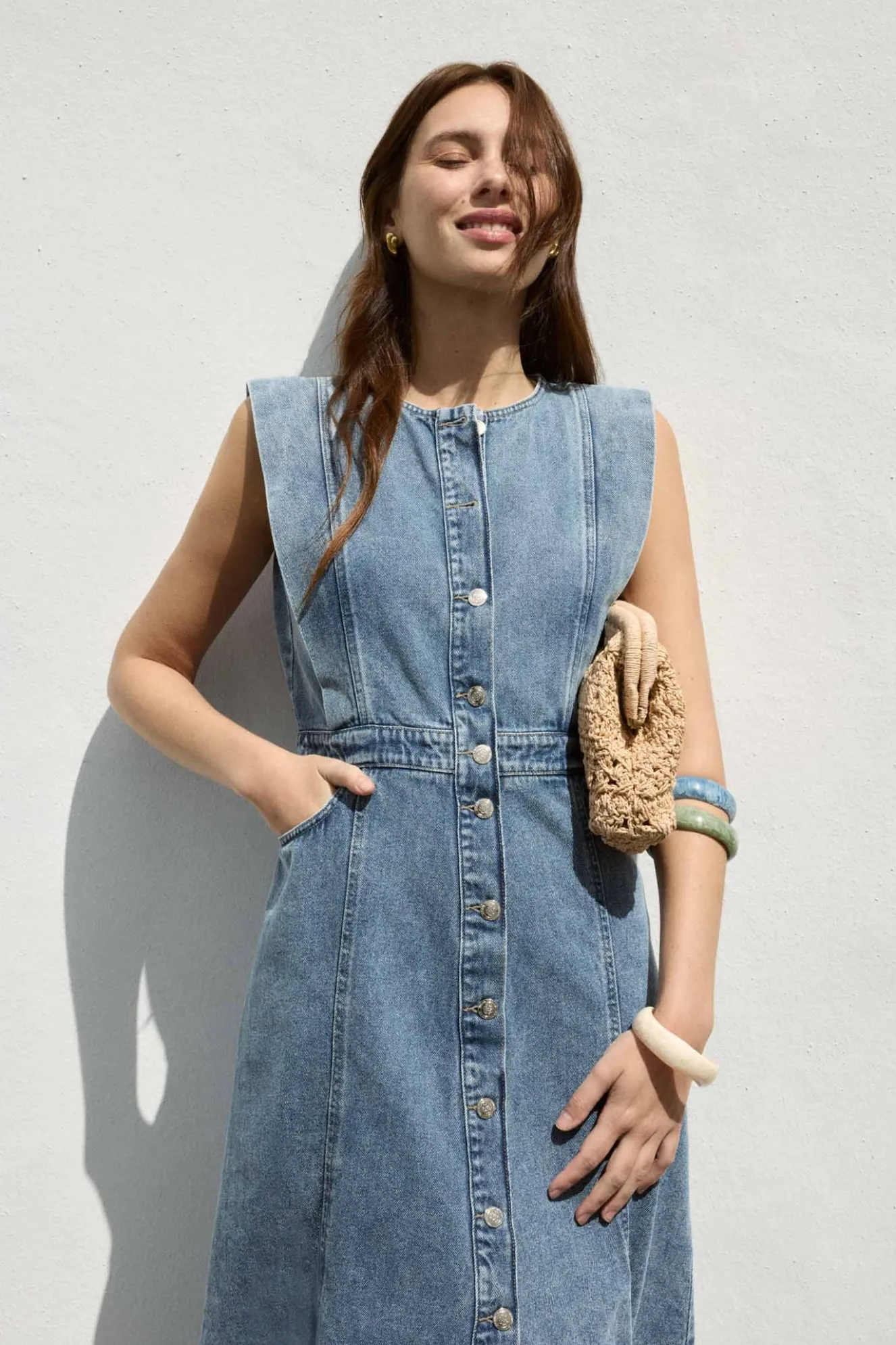 FLAVIA Blue Dress