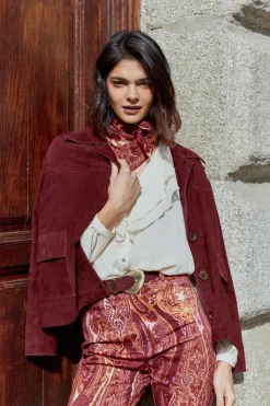 FONDA Jacket Burgundy