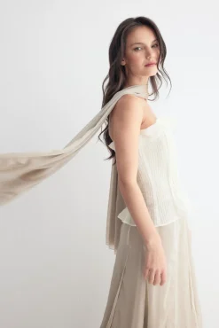 FROST Scarf Champagne