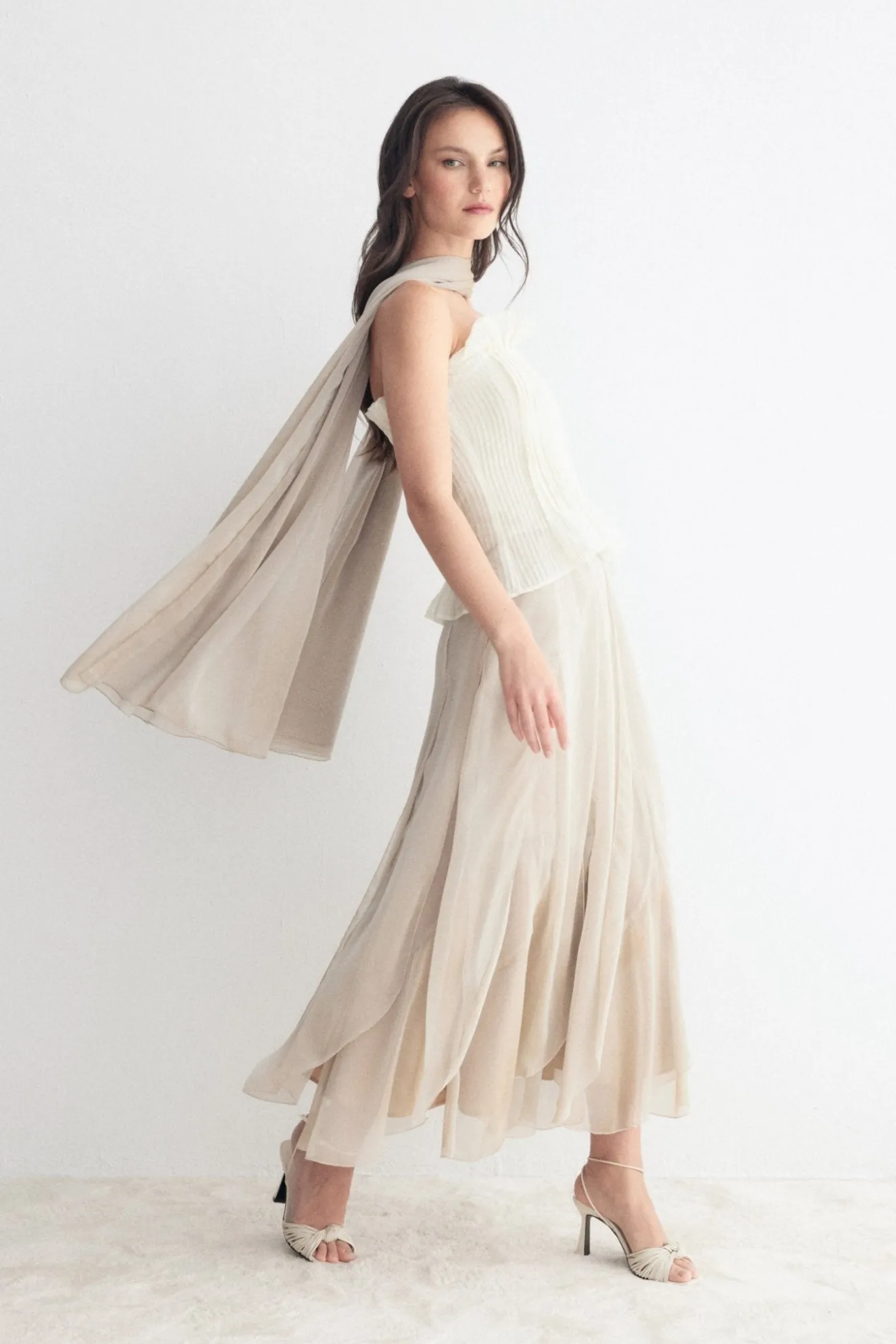 FROST Scarf Champagne