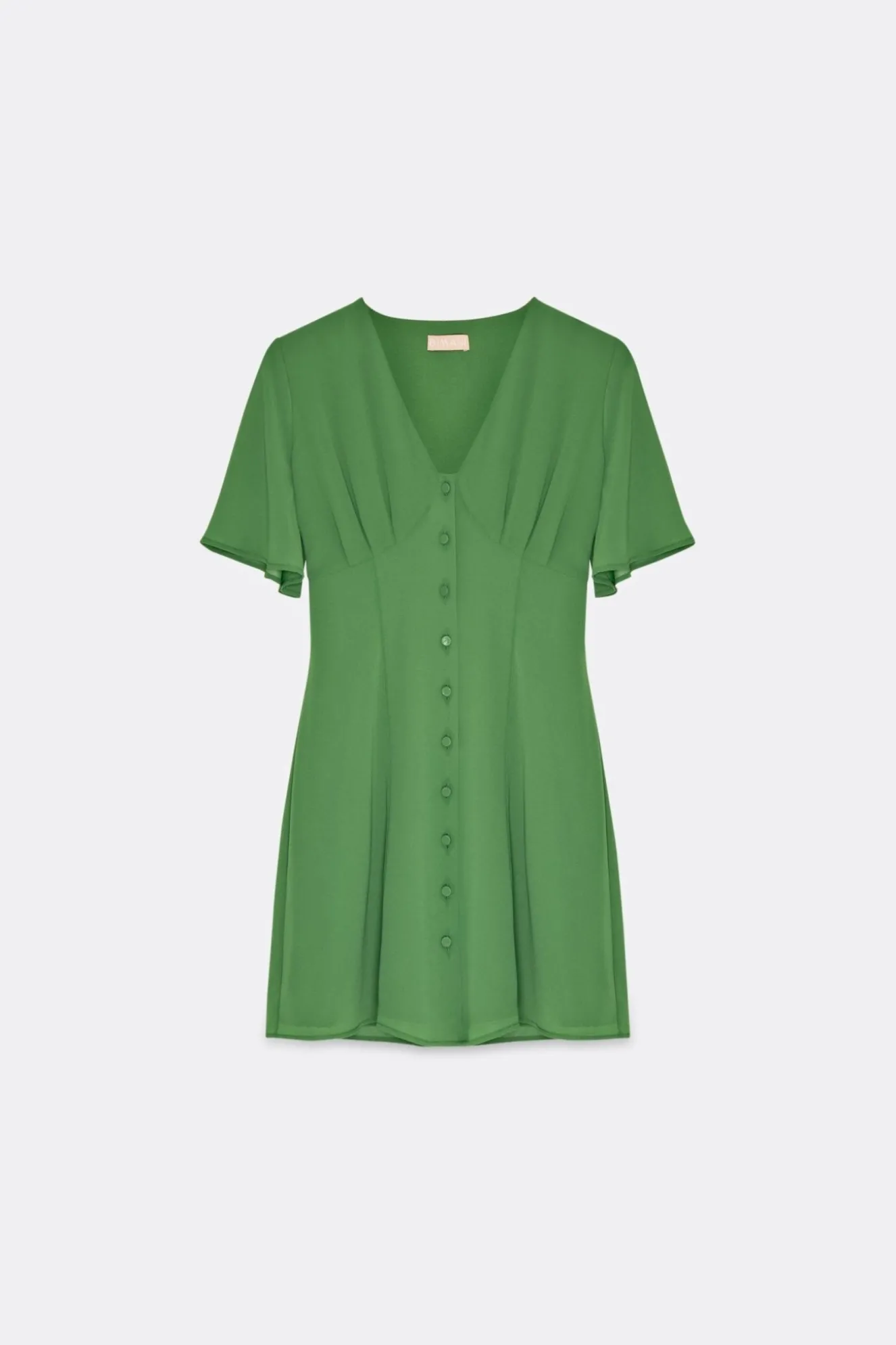 GINEBRA Green Forest Dress