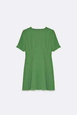 GINEBRA Green Forest Dress