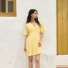 GINEBRA Lemon Dress