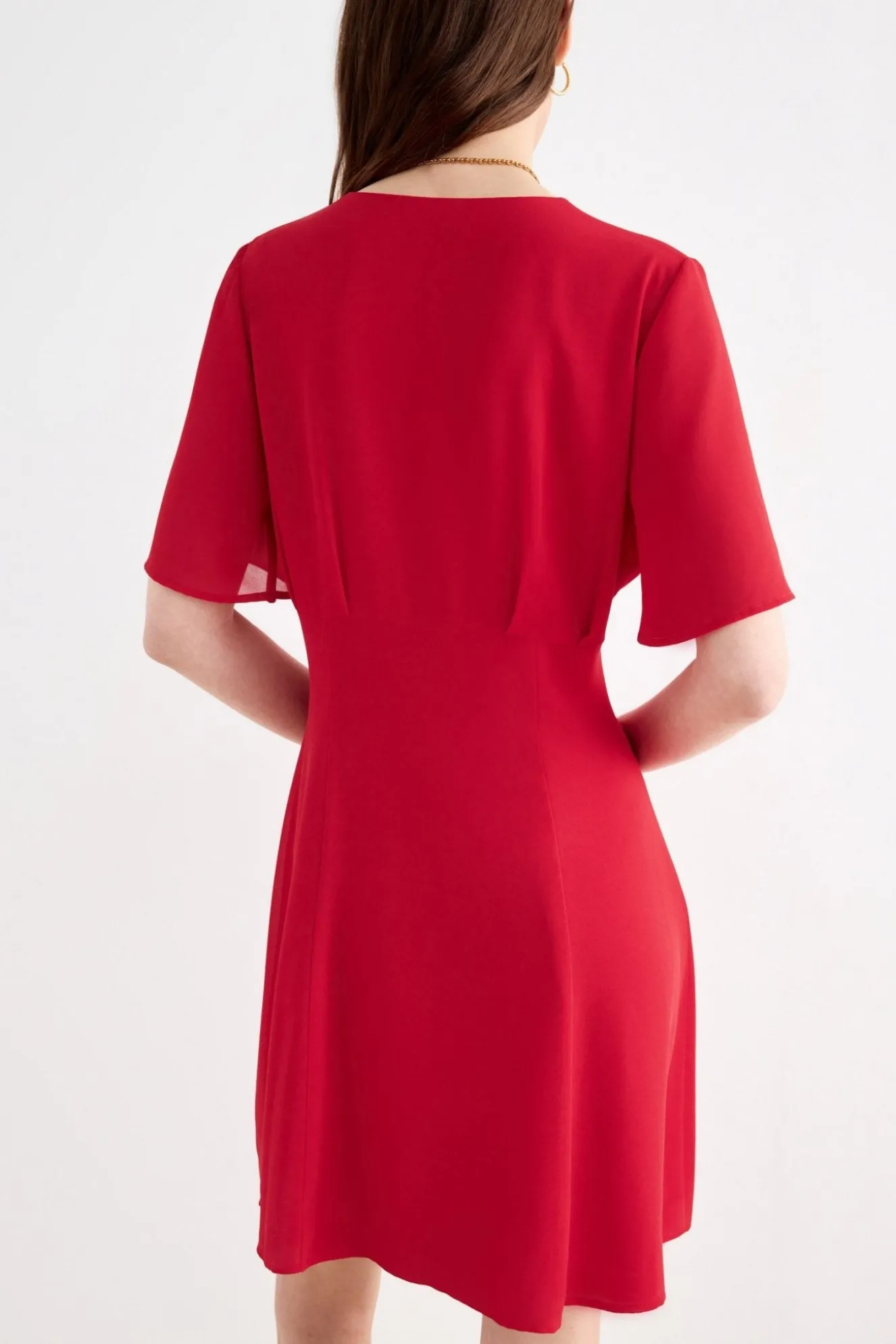 GINEBRA Red Dress