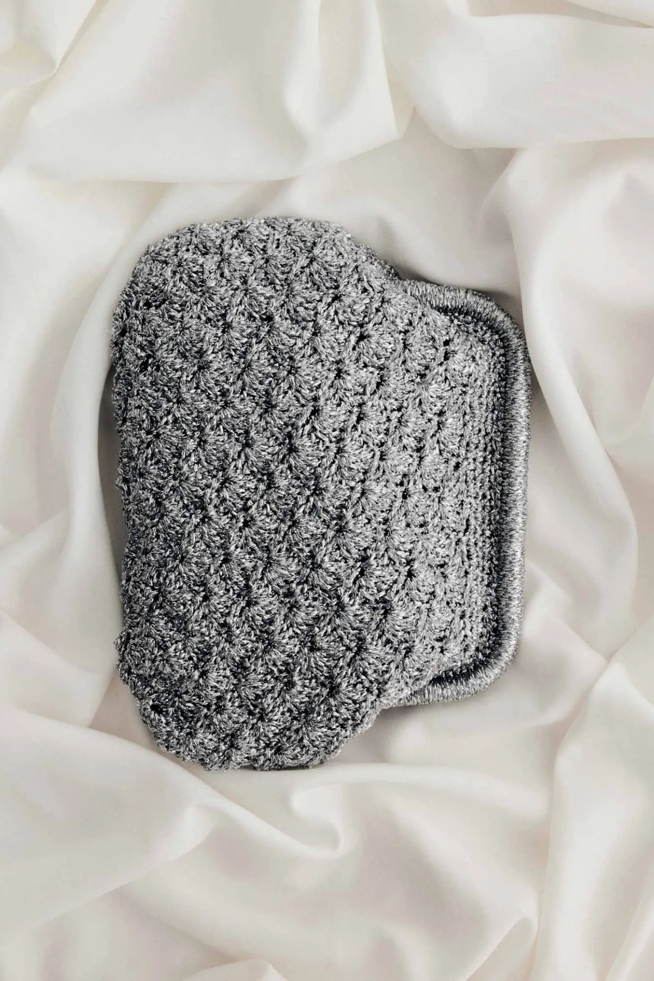 GRACE Clutch Silver