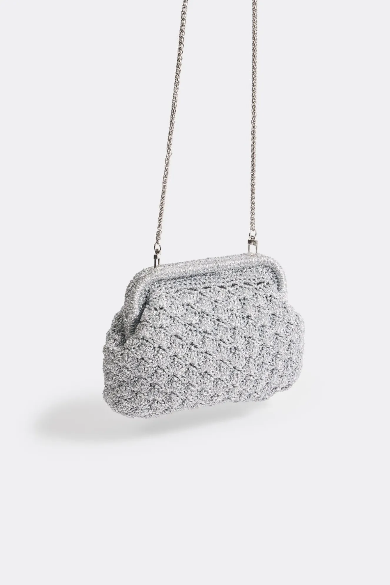 GRACE Clutch Silver