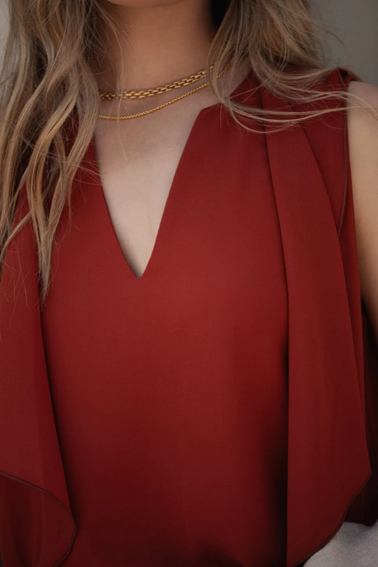 GREGAL Burnt Blouse