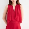 GREGAL Red Blouse