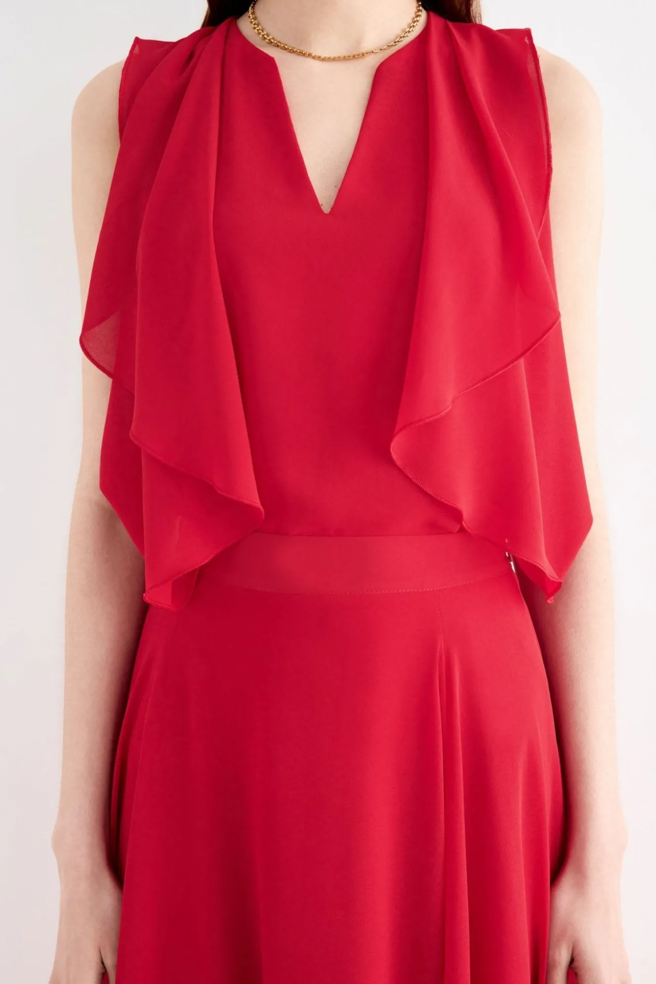 GREGAL Red Blouse